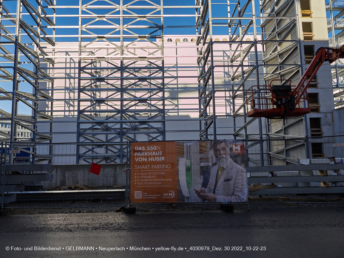 30.12.2022 - Baustelle R.EVO in Neuperlach-Süd